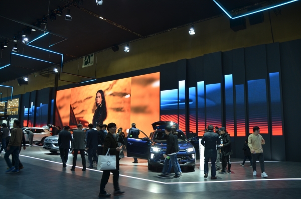 사진은 지난 4월 킨텍스에서 열린 ‘2019서울모터쇼’ 광경이며, 본문 기사와 직접 관련은 없음.