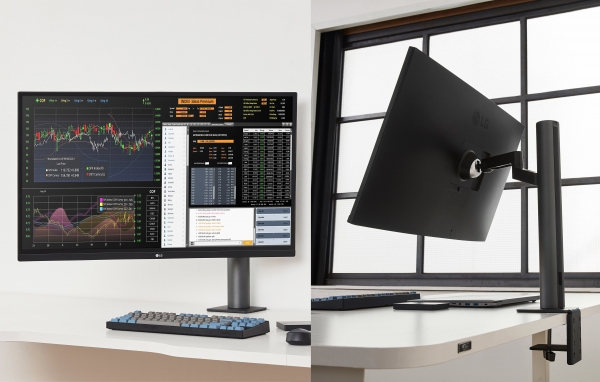 LG전자가 울트라파인 에르고 모니터를 공개한다. 사진제공=LG전자