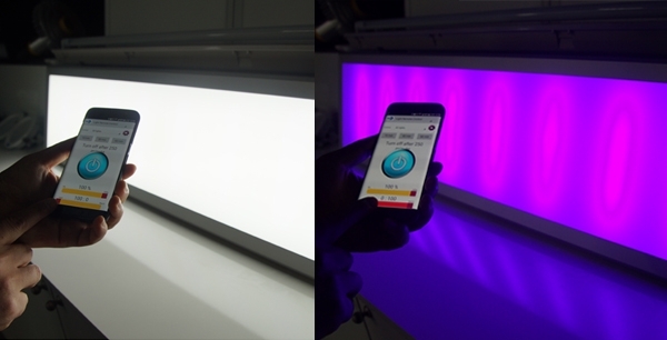 사진은 조명기술에 초보적인 인공지능 기능을 접목해 숙면을 취할 수 있게 하는 색온도를 조절하는 기술로서, 본문 기사와 직접 관련되진 않음.