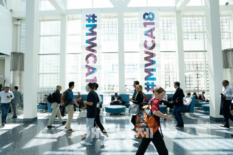 세계 최대의 모바일 전시회인 ‘GSMA 모바일 월드 콩그레스’ 전시장.  사진=김점이 기자