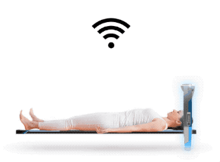 네오엑스의 디지털 X-ray 시연 모습. 제공/SK텔레콤