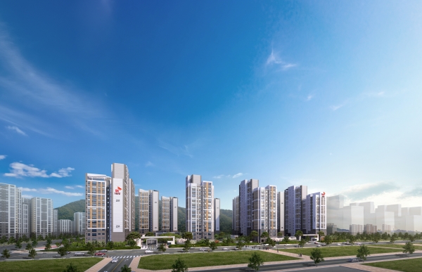 운서 2차 SK VIEW Skycity 투시도. 사진제공=SK건설