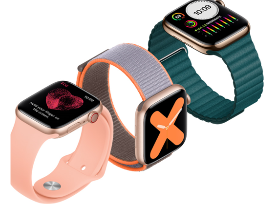 애플은 웨어러블 기기 등의 호조로 분기별로는 사상 최대 매출을 기록했다. 사진은 애플워치. 사진=애플 홈페이지