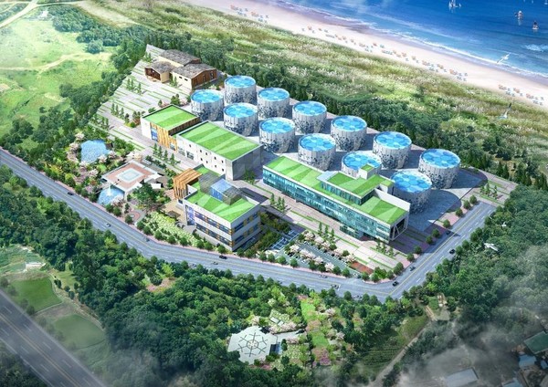 동원산업 ‘필환경 스마트 육상 연어 양식 단지’ 조감도. (제공=동원산업)