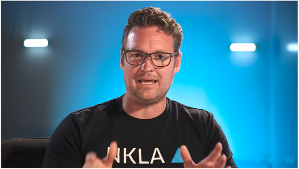 니콜라의 창립자이자 전 CEO인 트레버 밀튼. (출처=니콜라 공식 유튜브 채널)