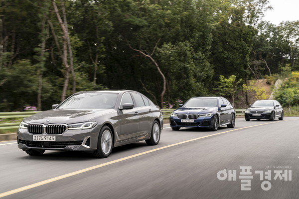 BMW 뉴 5시리즈 주행모습 (사진=BMW)