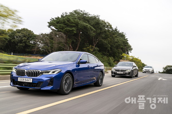 BMW 뉴 6시리즈 그란투리스모(GT) 주행 모습 (사진=BMW)
