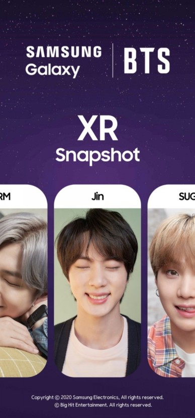 BTS Snapshot XR. (제공=에프엑스기어)