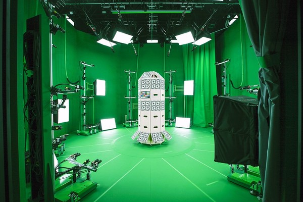 혼합현실 제작소 점프스튜디오 내부 모습. (제공=SK텔레콤)