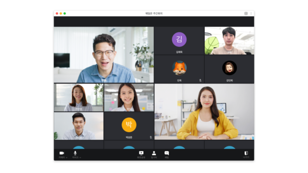 네이버 웨일 브라우저에 탑재될 화상회의 툴 ‘웨일ON’ 베타 버전 (제공=네이버)