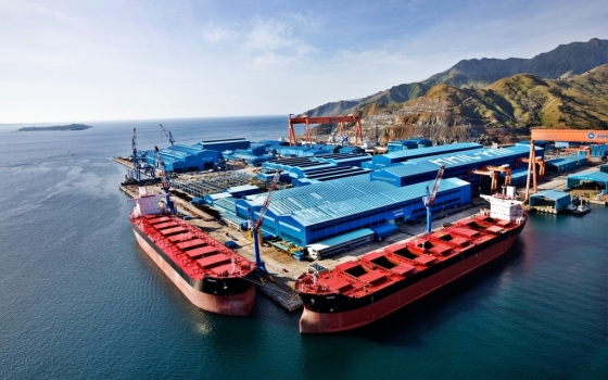 한진중공업 필리핀 수빅조선소 전경 (출처=애플경제 DB)