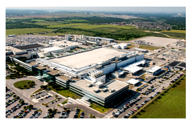 삼성전자의 미국 오스틴 공장 전경. (출처=삼성전자 US 홈페이지 캡쳐)