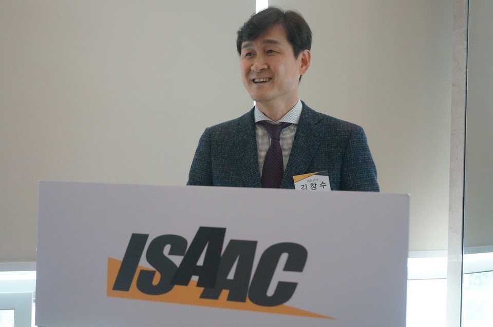 김창수 이삭엔지니어링 각자대표는 (제공=이삭엔지니어링)