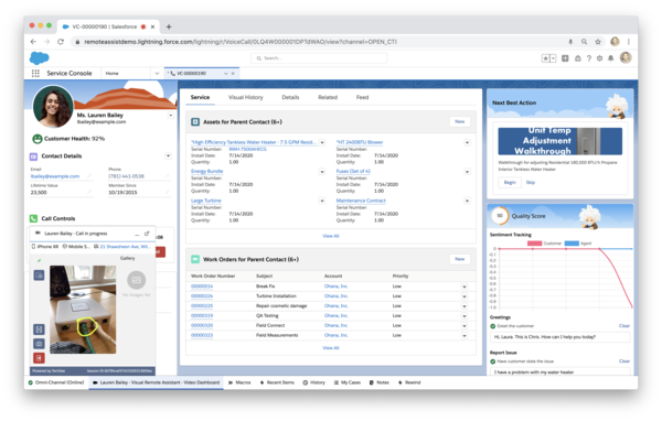 차세대 서비스 클라우드 UI (제공=세일즈포스)