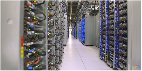 구글 클라우드 데이터 센터 (출처=구글 클라우드 테크 공식 유튜브 채널 캡쳐)