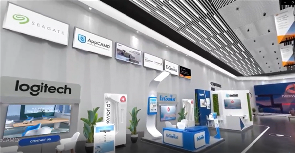 SMI 넥스월드 앱캐모 부스 전경 (제공=앱캐모)