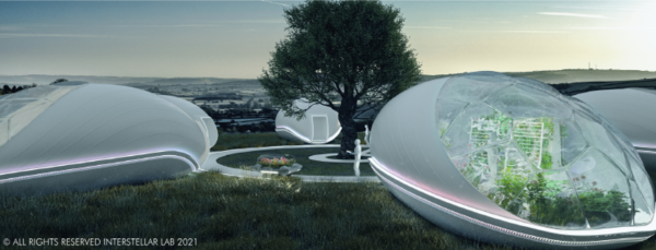 지구에 설치된 바이오팟 모습 (제공=다쏘시스템)