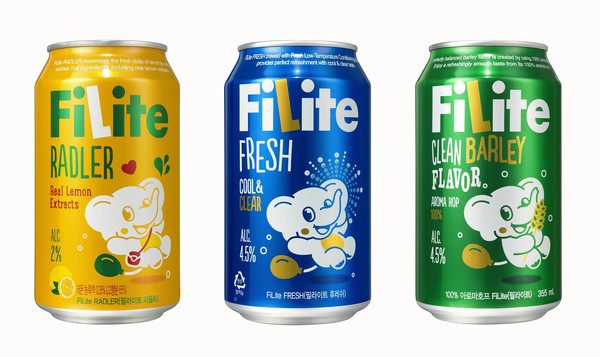 필라이트 브랜드 패키지 리뉴얼 (제공=하이트진로)