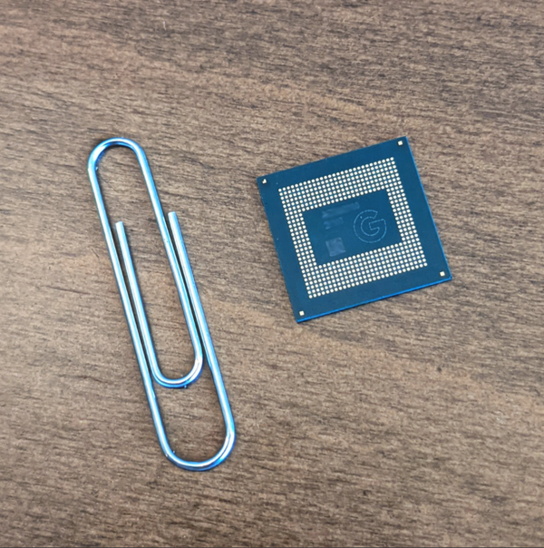 텐서 SoC (출처=순다르 피차이 구글 CEO 트위터 캡쳐)