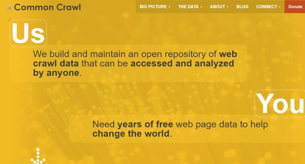 사진은 커먼크롤을 전문으로 취급하는 '커먼크롤 닷컴'의 홈페이지 화면.
