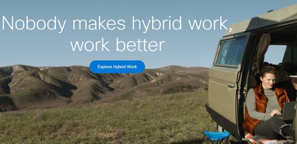 사진은 가트너의 '공급망 25대 기업' 순위 1위에 랭크된 '시스코 시스템'의 홈페이지 화면.