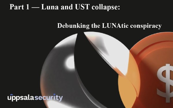 사진은 테라 루나 사태의 전말을 파헤친 웁살라 시큐리티의 관련 보도 내용의 삽화 이미지.(사진=웁살라 시큐리티)