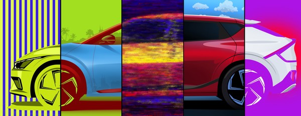 기아차가 공개한 전기차의 NFT 작품으로서 본문과 직접 관련은 없음.