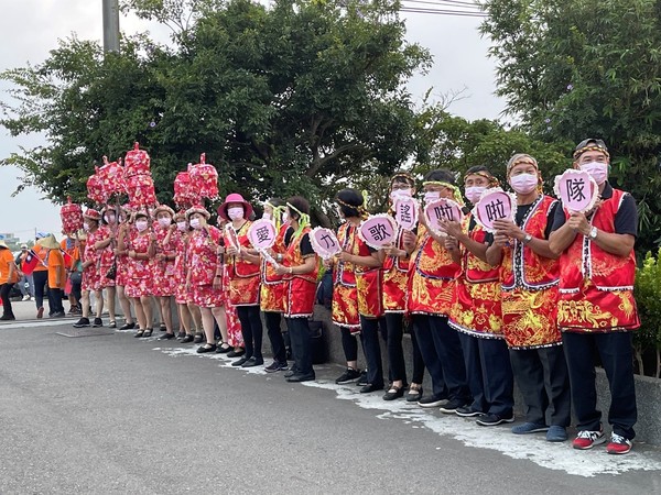 타이완 마라톤 하카(客家) 응원단의 특색 사진 제공: Adela Lin
