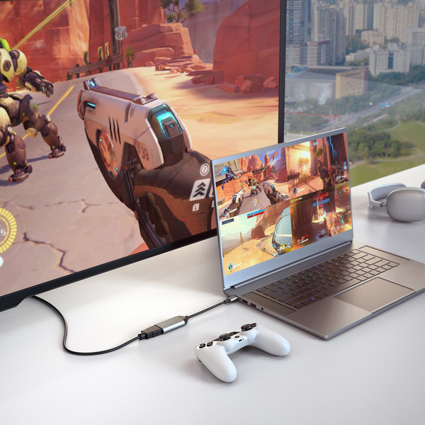 사진은 4K 144㎐, 8K 60㎐를 지원하는 USB-C to HDMI 어댑터 이미지로서 본문과는 직접 관련없음.(사진=릭)