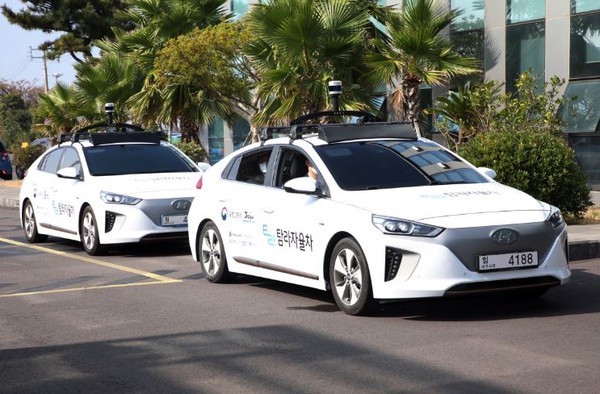 제주도에서 운행되는 '탐라자율차'.(사진=제주도)