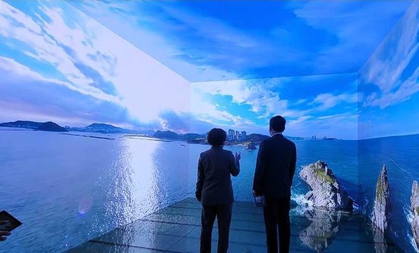 사진은 가상현실을 통해 도시경관을 설계하고 있는 전문가들로서 본문 기사와는 직접 관련은 없음.