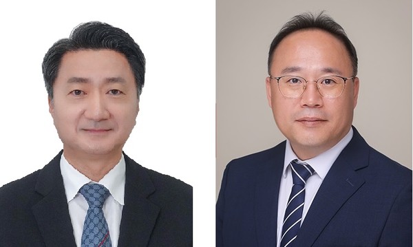 동아제약 최호진 부회장(좌) 백상환 사장(우) (사진제공:동아쏘시오홀딩스)