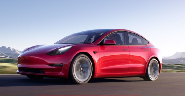 테슬라의 전기자동차 모습. (사진=공정거래위원회)