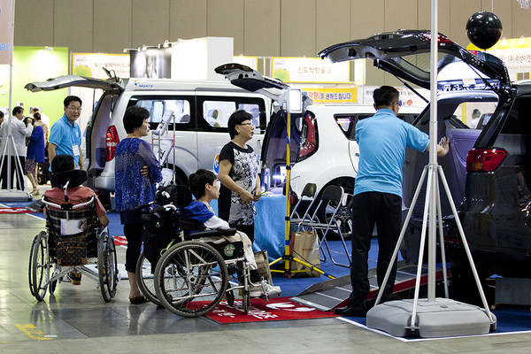 사진은 '헬스케어 전시회' 모습으로 본문 기사와 직접 관련은 없음.