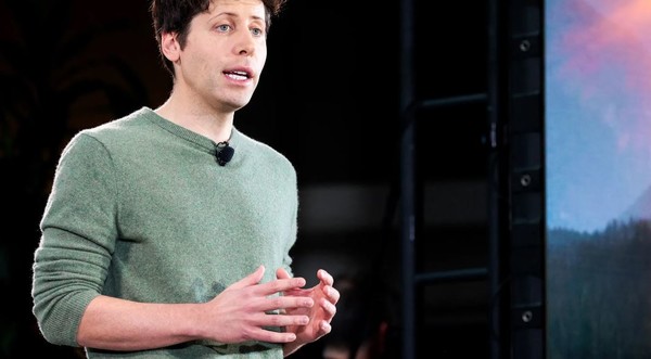 MIT대학에서 강연 중인 샘 앨트먼. (사진=게티 이미지)