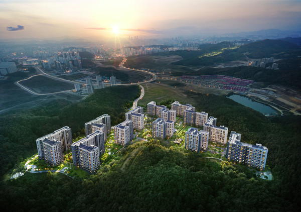 e편한세상 동탄 파크아너스 조감도(제공:DL이앤씨)