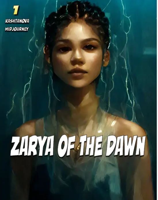 미드저니로 만들어낸 AI 웹툰 ‘새벽의 자리야(Zarya of the Dawn)’.