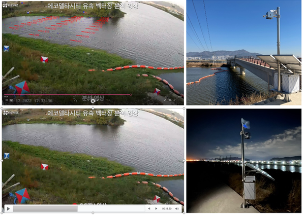 원격제어 기술과 가상기술로 실시간 하천과 그 주변 상황을 모니터링한다. (사진=한국건설기술연구원)