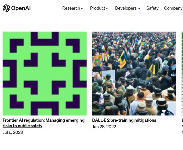 LLM 기반의 GPT를 설명하는 이미지. (출처=오픈AI 화면)