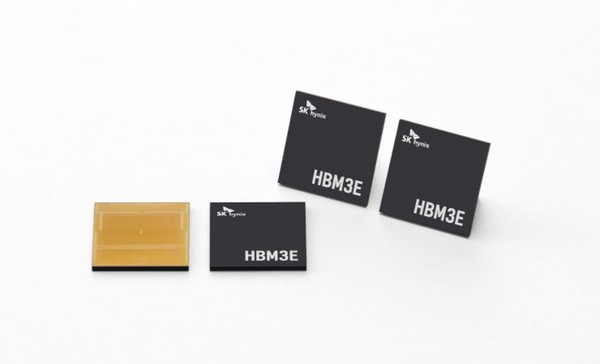 SK하이닉스가 개발한 HBM 3E. (출처=SK하이닉스)