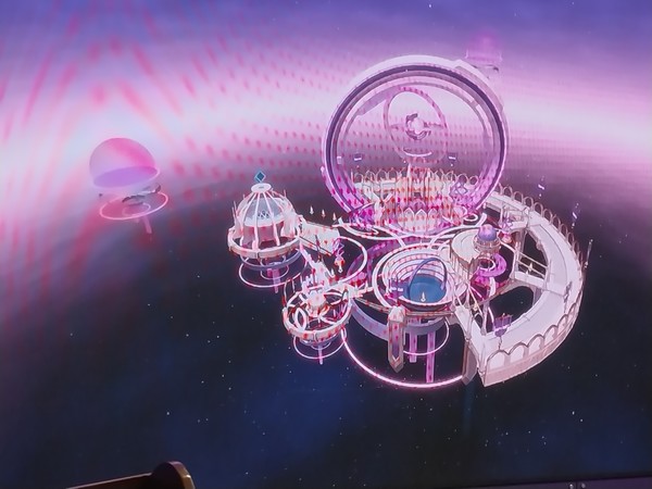 '메타버스 페스티벌 2023'에 출품한 업체가 선보인 메타버스 화면.