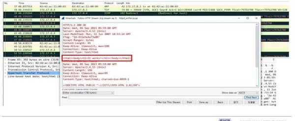 default bridge 사용 컨테이너에서 ARP 스푸핑을 통한 스니핑. (출처=인터넷 보호나라)