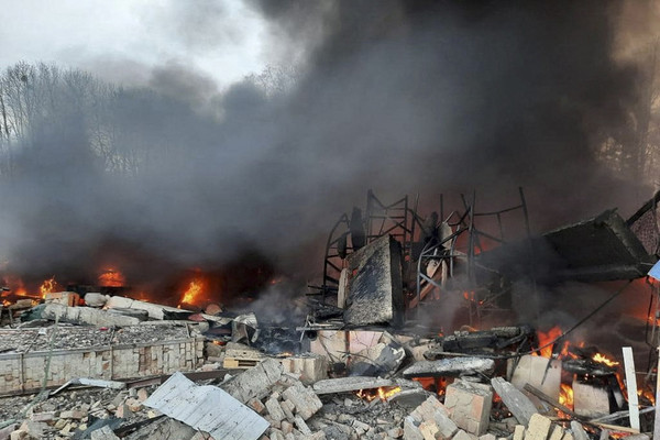 사진은 우크라이나 전쟁의 모습. (사진=월스트리트저널)