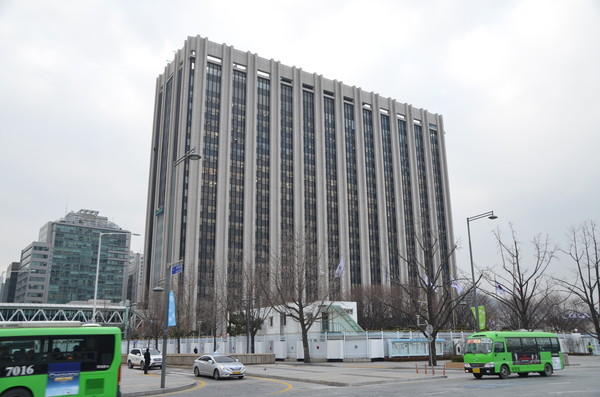 정부서울청사 전경.