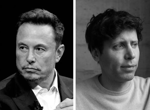 일론 머스크와 샘 앭트먼. (사진=로이터통신, 뉴욕타임스)