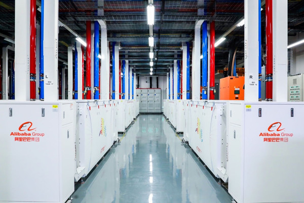 중국 기업 알리바바의 데이터센터로서 본문 기업과는 직접 관련이 없음.