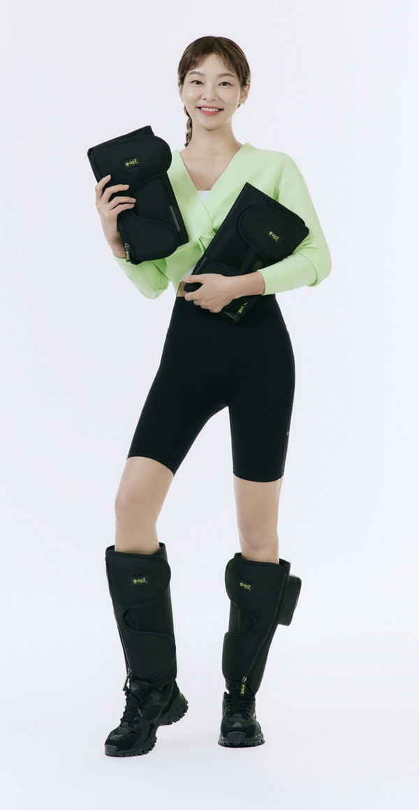 에어슬리머 종아리 마사지기(사진:동국제약)