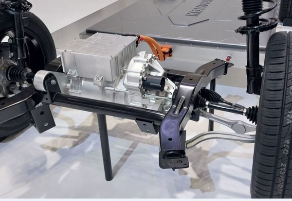 사진은 현대기아차 EV6 배터리 거치대로서 본문과 직접 관련은 없음.