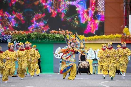 Performance in Taiwan presidential inauguration ceremony(Photo: Taiwan Presidential office)