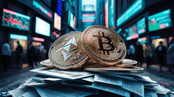 비트코인과 이더리움 이미지. (출처=디크립트)